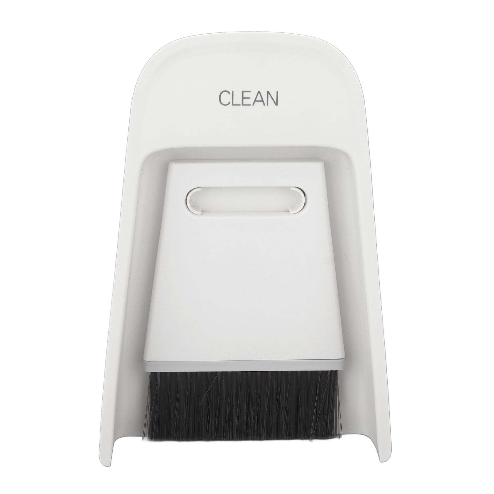 Mini Dustpan Brush Set with Mini Dustpan Brush Set, Broom Dustpan Brush Small Dust Pan 2 Brush and 1 Dustpan for Effortless, Replaceable Brush Heads