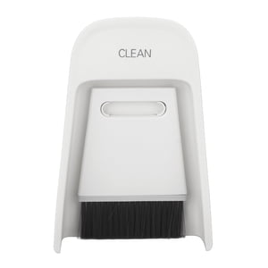 Mini Dustpan Brush Set with Mini Dustpan Brush Set, Broom Dustpan Brush Small Dust Pan 2 Brush and 1 Dustpan for Effortless, Replaceable Brush Heads