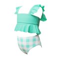 thumbnail image 4 of LSLJS Toddler Baby Kids Girls Ruffles Print Two Piece Swimsuit Bathing Beach Swimwear, Baby Swimwear, 4 of 9