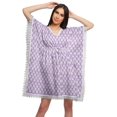 thumbnail image 1 of Moomaya Robe Courte de Caftan de Plage, Robe de Couverture Imprimée, Kaftan pour Femmes, Tenue de Plage, Couverture, 1 of 4