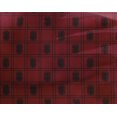 thumbnail image 4 of oneOone Georgette Viscose Fabric Swirl & Check Ikat Print Sewing Fabric BTY 42 Inch Wide, 4 of 4