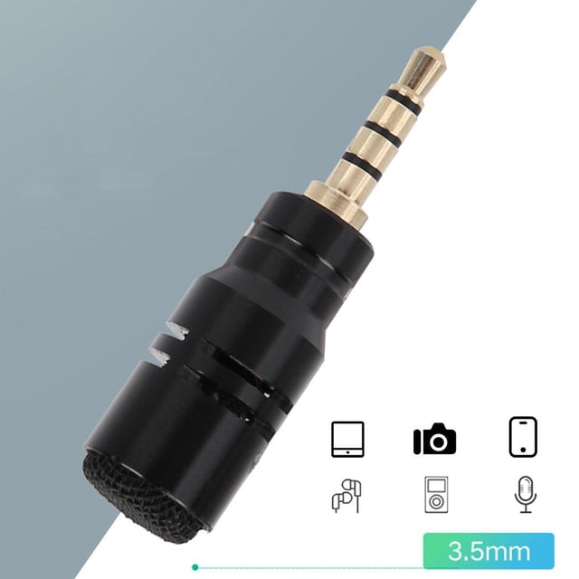 Greensen Mini Microphone Portable 3.5mm Jack Plug For Mobile Smart Phone EY-630A, Mini Microphone, Mobile Phone Microphone