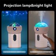 thumbnail image 3 of EGNMCR Night Humidifier For Kids, 630ml Cool Mist Humidifier For Kid Bedroom, 360°Rotation Projection ,-Quiet, Waterless Auto-Off, Gift For Kids Air Purifier, 3 of 6