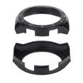 thumbnail image 1 of Watch Bumper Shell Protective Case, Durable Plastic Watch Wristband Screen Protector Shell Universal Scratch  Excellent  For  GT2e Black+White,Black+Red,Black+Blue, 1 of 8