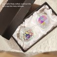 thumbnail image 4 of 2pcs  Ball Prism Pendant Suncatcher Window Suncatcher Rainow Maker Ornament With Chain For Easy Hanging, 4 of 8