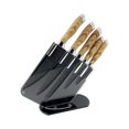 thumbnail image 1 of JS Gourmet - Knife Set with Acrylic Storage Holder, 1 of 3