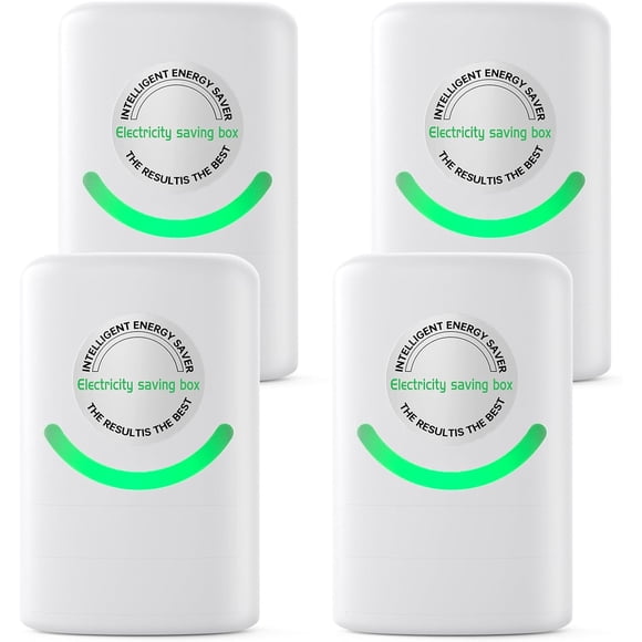 HUGFEGWE Stopwatt Energy Saving Device, Intelligent Pro Power Energy Saver, Stop Watt Power Saver, Power Factor Saver for Home, Reduces Power Consumption & Lowers Bills, 90V-250V 30KW 4 AZ824-16598