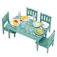 thumbnail image 2 of Ensemble de Meubles de Maison de Poupée Multicolore Cuisine Ensemble de Jeu Librairie Terrain de Jeu Réfrigérateur Miniature Accessoires de Scène de Jeu Jouets, 2 of 8