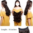 thumbnail image 4 of Extensions de Cheveux à Fil Invisible Miracle Ligne de Poisson Secrète Soyeuse Lisse Postiches Synthétiques, 4 of 5