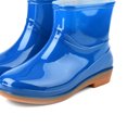 thumbnail image 5 of Boot Womens Rain Boots Fashion Antiskid Short Rain Boot Round Head Radian PVC Plastic Rain Boots, 5 of 5