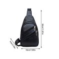 thumbnail image 3 of Bdday Sacs pour Femmes Sac à Bandoulière Sac à Dos Crossbody avec avec Trou pour Écouteurs Sangle Sac à Dos Sac à Dos de Randonnée Sac Bandoulière Polyvalent Sac de Poitrine Sac Messager pour Femmes Crossbody, 3 of 9