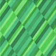 thumbnail image 1 of Ahgly Company Machine Washable Indoor Square Transitional Neon Green Area Rugs, 5' Square, 1 of 7