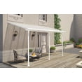 thumbnail image 3 of CANOPIA by PALRAM Sierra™ Patio Cover 7.5 ft. x 15 ft. White Frame - Clear Panels, 3 of 6
