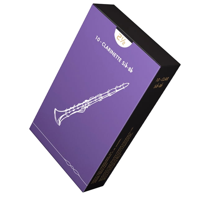 ammoon Clarinette Bb Woodwinds Traditionnelle Force 2.5, 10 Pcs/boîte