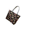 thumbnail image 4 of facefd Embroidery Shoulder Bag Women Handbag Casual Lightweight Travel Bag for Work Style C, 4 of 9