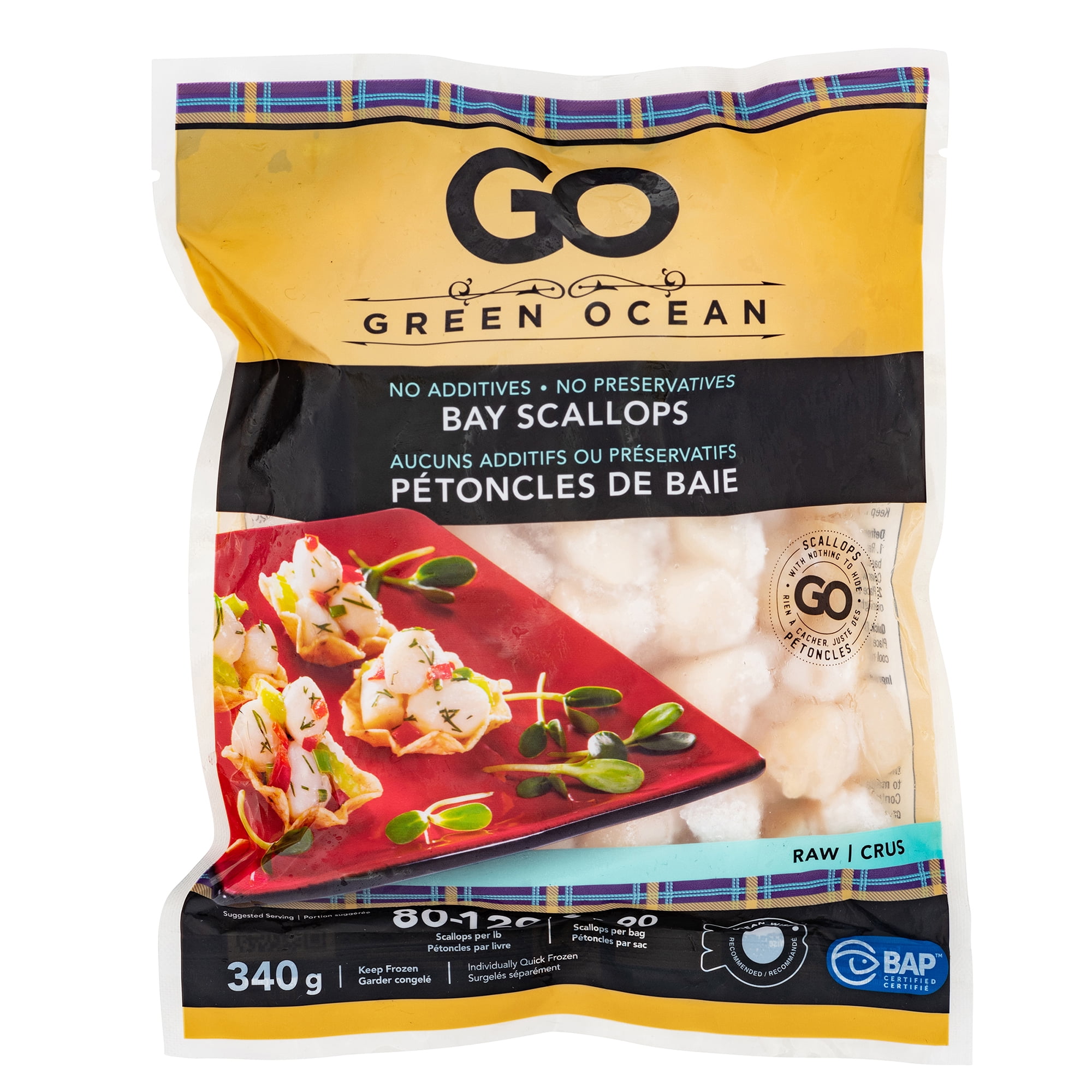 Green Ocean Petoncles de Baie 340 g GREEN OCEAN GO PÉTONCLES BAIE