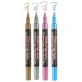 thumbnail image 3 of MARVY UCHIDA® BISTRO CHALK MARKER 4 PIÈCES METALLIC FINE POINT SET, 3 of 5