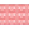 thumbnail image 1 of Ahgly Company Tapis d'Intérieur Lavables en Machine Rectangle Pastel Transitionnel Rose, 2' x 3', 1 of 7