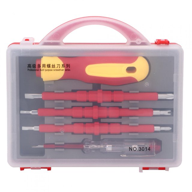 5pcs Insulated Screwdriver Set Multi Functional Electrician Repairing Screwdriver Set(Electrician Screwdriver Set 3014 )
