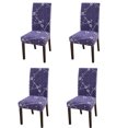 thumbnail image 3 of Housse de Chaise Anti-Poussière Extensible Housse de Chaise Protège-Chaise de Salle à Manger, 3 of 10