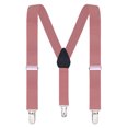 thumbnail image 1 of Buyless Fashion Adjustable Suspenders for Kids Toddlers Baby Elastic Solid Color 1 Inch - Y Back Design, 1 of 7