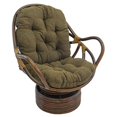 thumbnail image 1 of 48-inch by 24-inch Jacquard Chenille Swivel Rocker Cushion - Vermont, 1 of 2