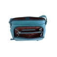 thumbnail image 4 of CTM®  Leather Shoulder Bag Purse with Side Organizer (Women's), 4 of 5