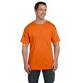 thumbnail image 2 of Hanes Beefy-T T-Shirt à Poche pour Hommes, P, Orange, 2 of 3