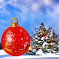 thumbnail image 4 of 60cm Inflatable Christmas Ball with Light Glow Giant Atmosphere Ball Home Garden, 4 of 8
