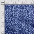 thumbnail image 2 of oneOone Cotton Silk Medium Blue Fabric Abstract Craft Projects Decor Fabric Printed By The Yard 42 Inch Wide, 2 of 4