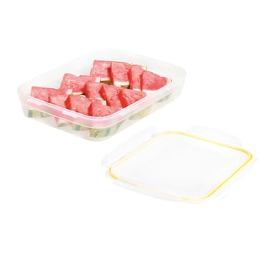 Starfrit LocknLock Easy Match Plastic Food Storage Container, Capacity of 115 oz / 3.4 L, Rectangular, with Lid