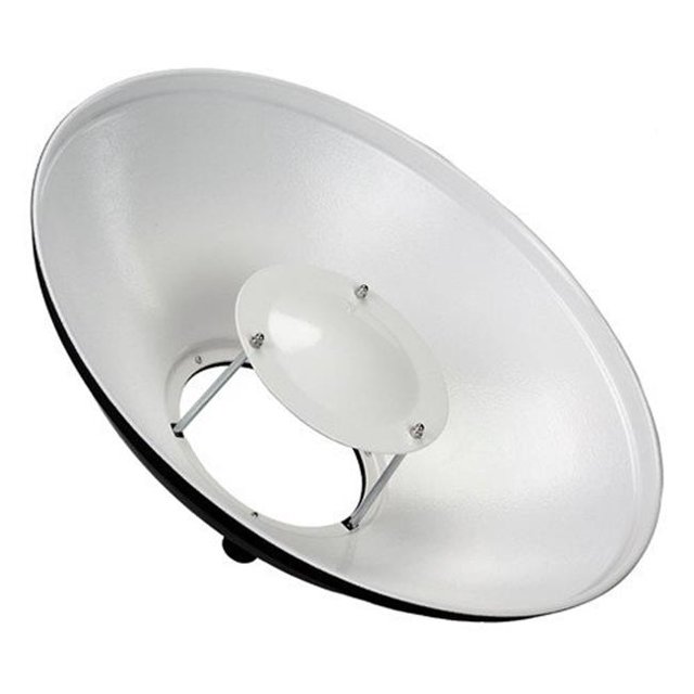 Fotodiox BD-Stnd-MultiP-16in 16 in. Pro Beauty Dish with Multiblitz P Speedring