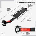 thumbnail image 4 of Bike Cargo Rack, Quick Release Aluminum Alloy Bicycle Rear Seat Post Rack, Bicycle Luggage Carrier with 66 Lbs Weight Capacity Universal for Mountain Bike Fat Bike, 4 of 6