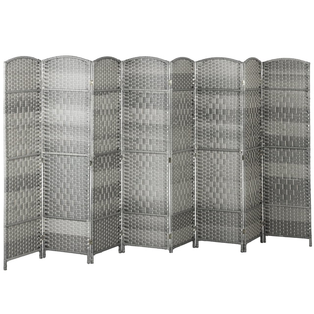 HOMCOM Cloison Pliante de 6 Pi, Paravent pour Bureau à Domicile Chambre