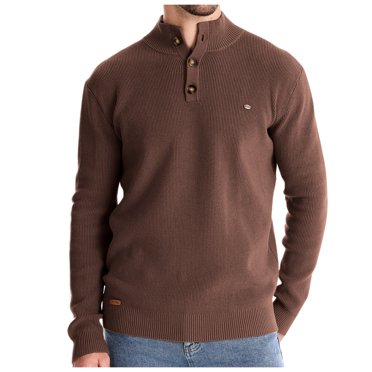LUOGENLI T-shirts pour Homme pour Hommes Chandail pour Homme Col Montant Couleur Unie Chandail Tricoté Décontracté de Bureau 4TG T-shirts pour Hommes T-shirts Graphiques T-shirts d'Été Vêtements pour Hommes T-shirts pour Hommes T-shirts Graphiques TTG Grand Saint-Valentin Café S