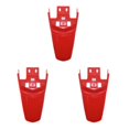 thumbnail image 4 of mmirethe Motocross Rear Mudguard Beautiful Appearance High Performance Made With Plastic red 3Set, 4 of 6