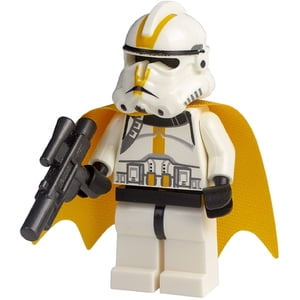 LEGO Star Wars: EP3 Trooper Elite Clone avec Cape et Blaster