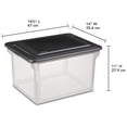 thumbnail image 4 of Sterilite File Box, 4 of 7