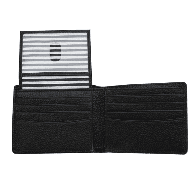 Slim RFID Wallets for Men - Genuine Leather Front Pocket Bifold Wallet
