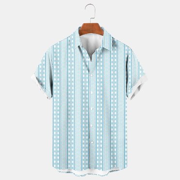 Aqestyerly Chemise Hawaïenne Amusante pour Homme à Imprimé, Manches Courtes, Plage, Décontractée, Tropicale, Vacances HWRETIE