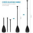 thumbnail image 4 of Paddle Adjustable Surfboard Paddle Aluminum  Alloy Lightweight SUP Paddle Detachable Paddle, 4 of 7