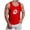 Rouge, variante sur Qopobobo Débardeur en Coton et Lin pour Homme Débardeur d'Été Imprimé pour Homme T-Shirt Sans Manches Drapeau du Canada Haut pour la Fête Nationale Blanc,m