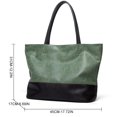 thumbnail image 4 of Ladies Tote Bag Large Capacity Fashion Dual Color Shoulder Tote Top Handle Bag, 4 of 4
