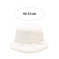 thumbnail image 2 of Plush hat simple fisherman hat autumn and winter, 2 of 5