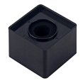 thumbnail image 1 of Milaget Portable Square Cube Shaped Interview Mic Microphone Flag Station Black 41mm, 1 of 9