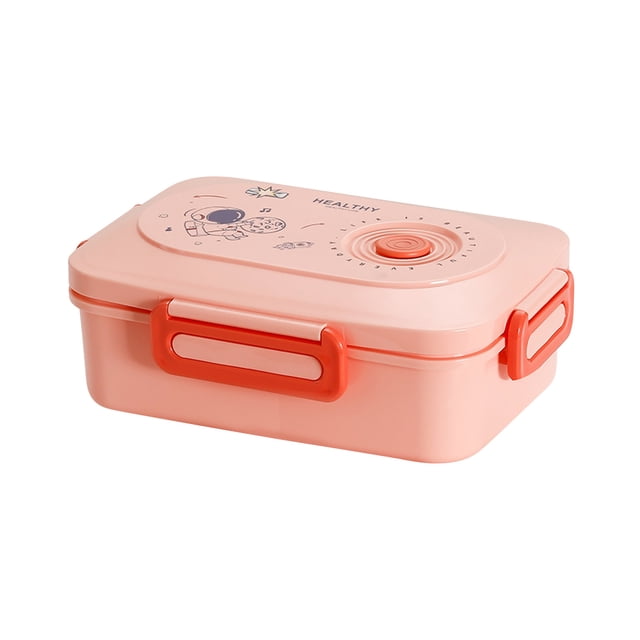 TIMIFIS Bento Box Student Plastic Partition Bento Box Can Be Microwave Heated, Sealed, and Portable Lunch Box for Office Workers Lunch Box