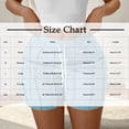 thumbnail image 3 of Olyvenn Shorts d'Entraînement pour Femmes Été Taille Haute à Cordon de Serrage Course Gym Short Uni Décontracté à Coutures Exposées Shorts de Sortie Rouge P, 3 of 3