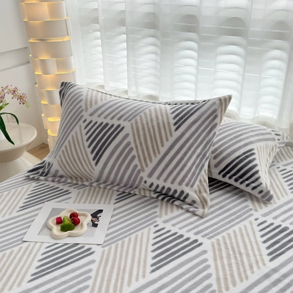 Winter Velvet Pillowcase Velvet Pillowcase Velvet Warm Thickened Pillowcase Soft