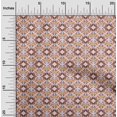 thumbnail image 1 of oneOone Polyester Lycra Fabric Leaves & Floral Artistic Print Fabric BTY 56 Inch Wide, 1 of 4