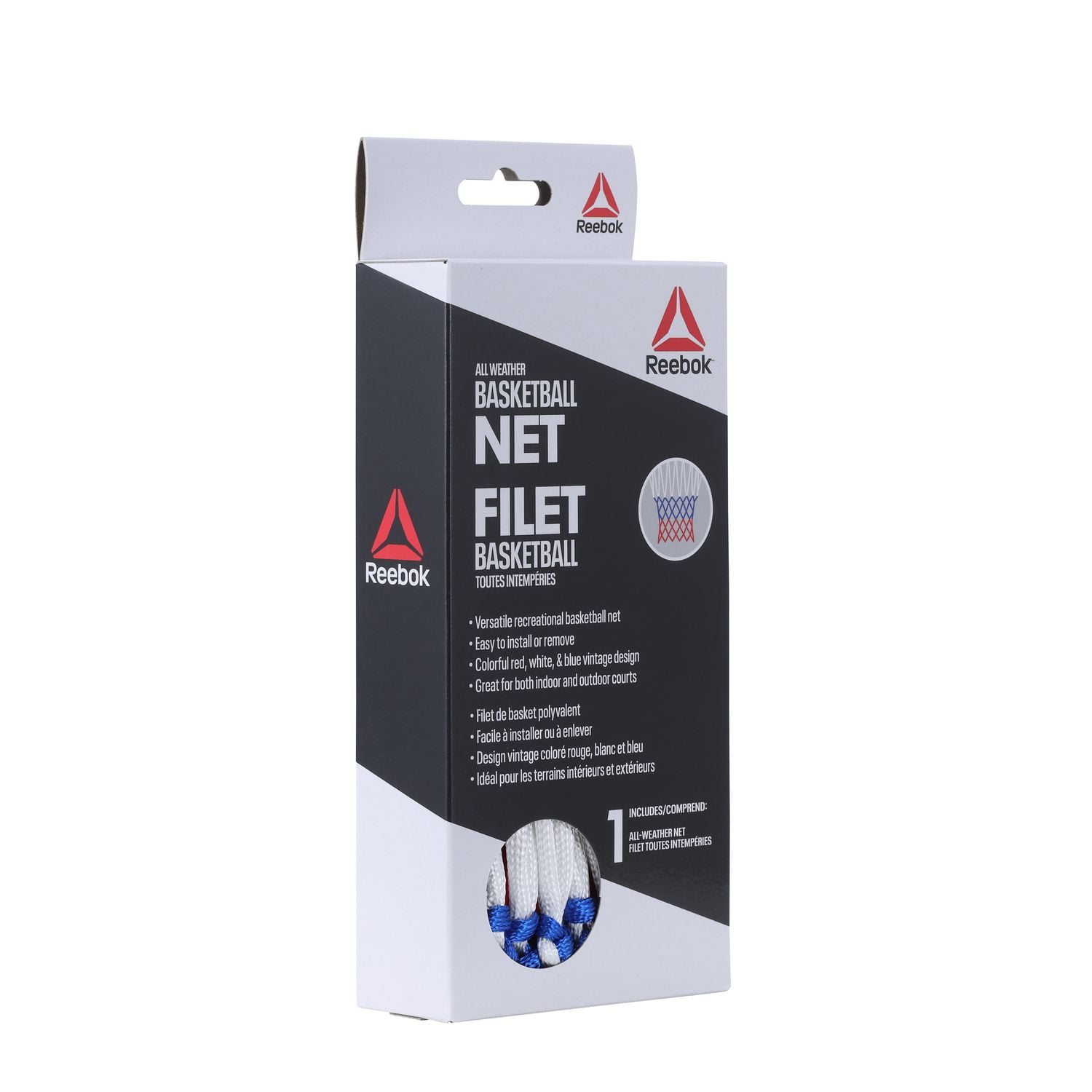 Filet de remplacement pour basket-ball Reebok robuste
